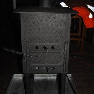 using a sheet metal box wood stove|wood burning stove sheet steel.